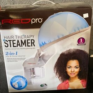 Hair therapy steamer